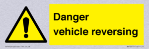 Danger Vehicles Reversing